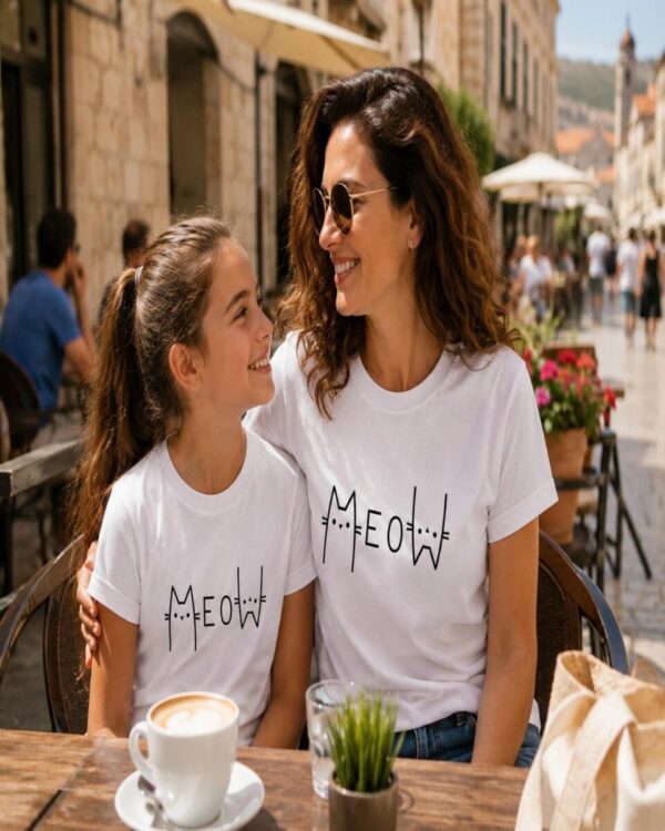 “Meow” Cat T-Shirt - photo 3