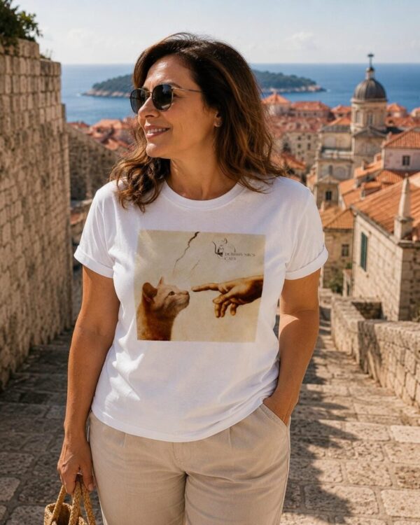 Creation of Adam Cat T-Shirt - photo 4