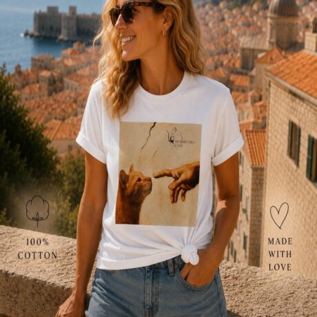 Creation of Adam Cat T-Shirt - photo 2
