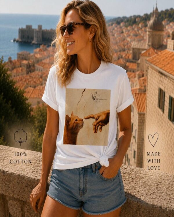 Creation of Adam Cat T-Shirt - photo 2