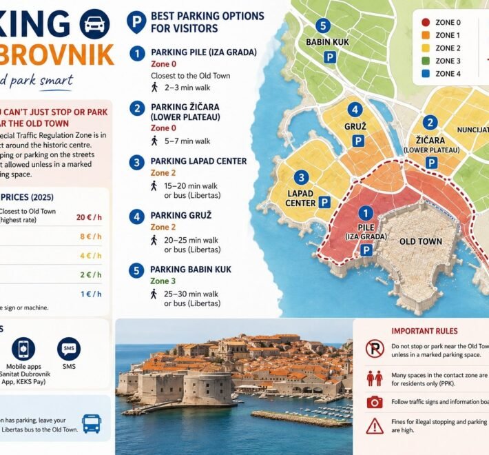 PARKING IN DUBROVNIK